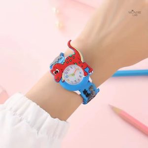Montre à thème dinosaure pour enfant de 5 ans