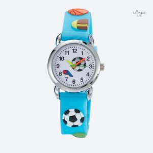 Montre quartz pour enfant passionné de football