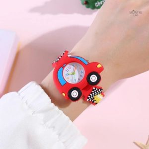 Accessoire enfant 5 ans, montre avec voiture