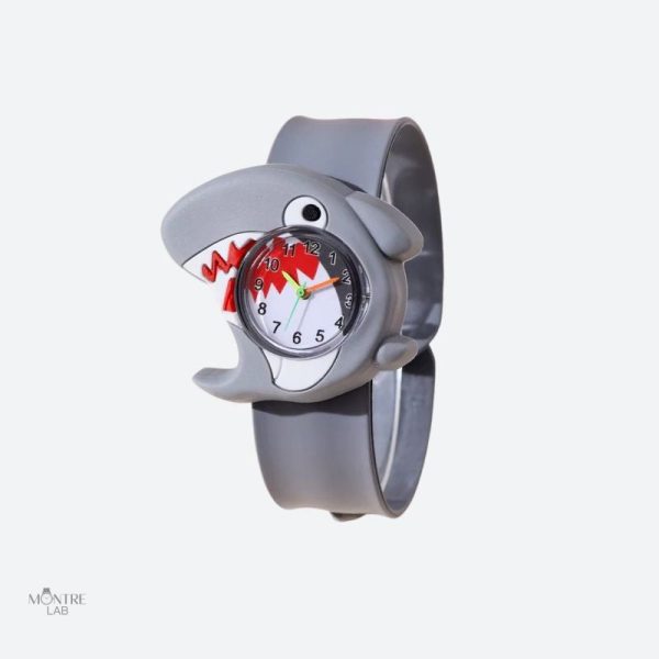 Montre enfant silicone animaux 5 ans