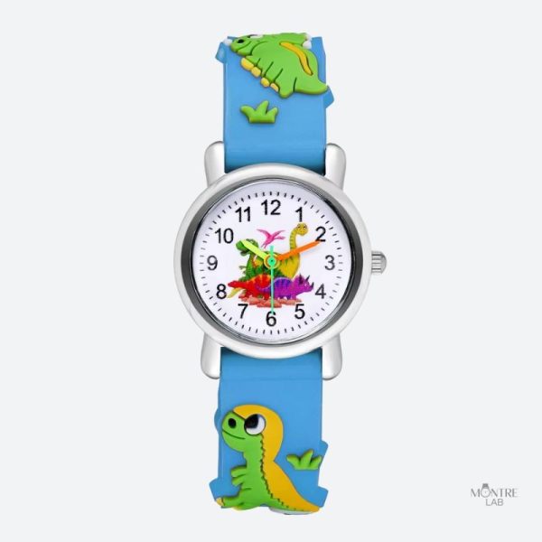 Accessoire enfant : montre au motif dinosaure