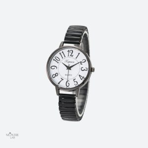 Montre Femme Quartz avec grands chiffres arabes