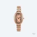 Montre ovale pour femme, style intemporel