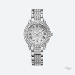 Montre raffinée pour femme, design élégant avec brillance