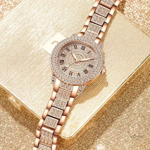 Montre sophistiquée pour femme, style mécanique unique