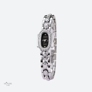 Montre Femme Élégante Quartz Cadran Ovale