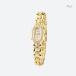 Élégante montre pour femme, sertie de cristaux brillants