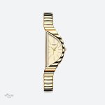Montre femme élégante quartz avec cadran triangulaire