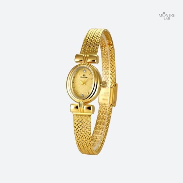 Montre Femme Élégante Quartz Petit Cadran Ovale