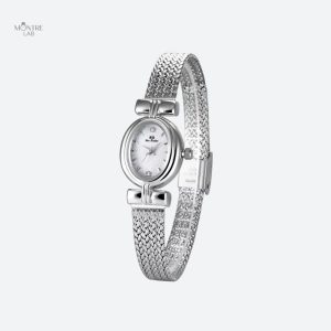 Bracelet Maille Tressée pour Montre Femme Élégante