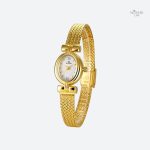 Cadran Ovale Élégant pour Montre Femme Quartz