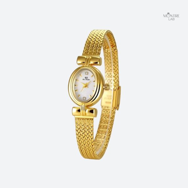 Cadran Ovale Élégant pour Montre Femme Quartz