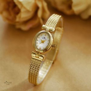Montre Femme avec Bracelet Tressé Chic