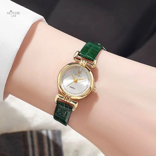 Style raffiné pour montre femme quartz