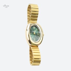 Cadran Petit en Quartz, Montre Ovale pour Femme