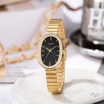 Design épuré pour Montre Femme Quartz Ovale