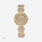 Accessoire féminin : montre en strass élégant
