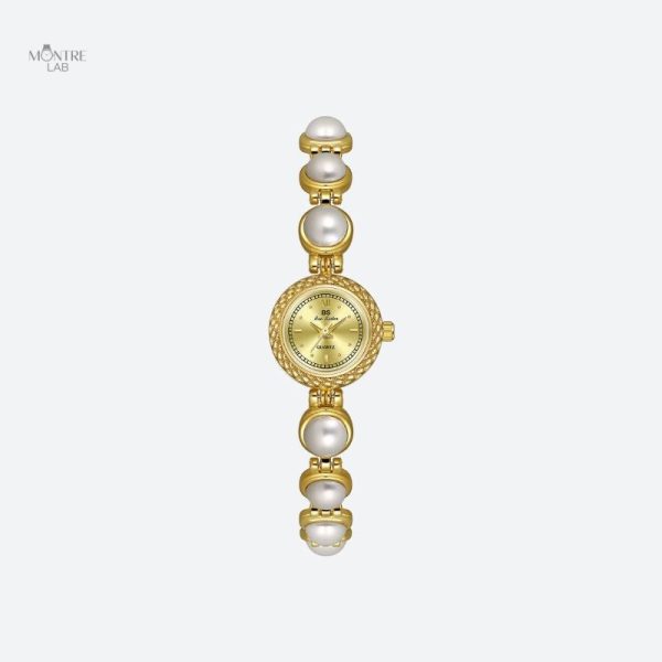 Montre Quartz Femme au design médiéval élégant