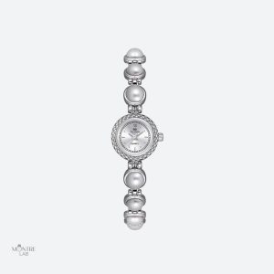 Élégante montre pour femme avec perles