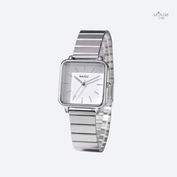 Montre femme quartz rétro cadran carré