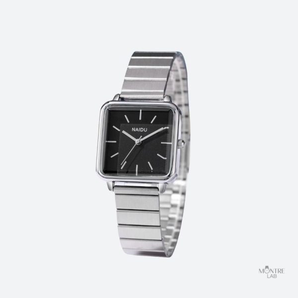 Montre carrée pour femme, style rétro chic