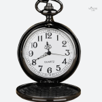 Montre à gousset chic avec finition miroir