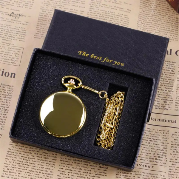 Accessoire de mode : montre à gousset miroir