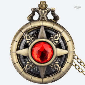 Montre à gousset élégante pour femme en quartz