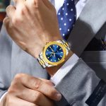 Accessoire masculin en acier, design moderne et chic