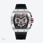 Montre tonneau pour homme au style classique
