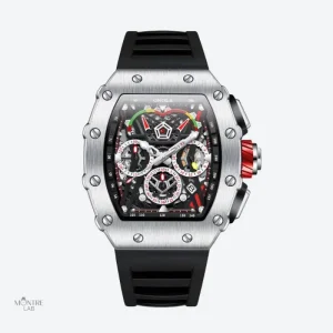 Montre tonneau pour homme au style classique