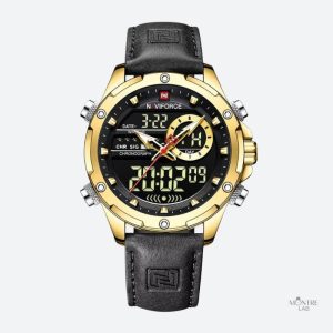 Montre homme digitale analogique-numérique avec chronographe