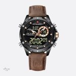Chronographe numérique pour homme, style moderne et fonctionnel