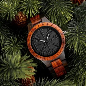 Accessoire en bois élégant pour homme