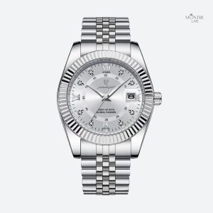 Montre homme avec mouvement quartz et style sophistiqué