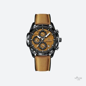 Montre Homme Cuir Quartz Chronographe