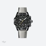 Chronographe élégant pour homme en cuir