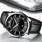 Montre en cuir pour homme, parfaite combinaison de style et fonctionnalité