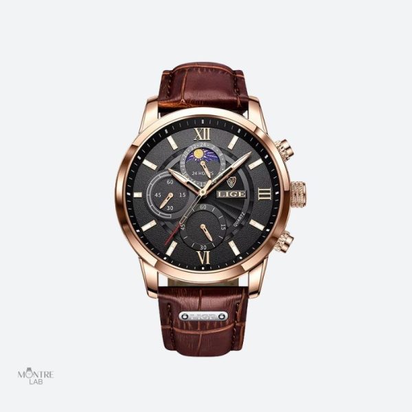 montre-homme-quartz-etanche-cuir-1-1 Montre homme cuir quartz étanche style casual