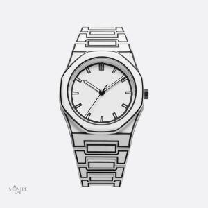 Montre homme quartz minimaliste au design épuré
