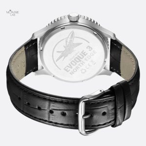Chronographe Solaire pour Homme, style aviateur
