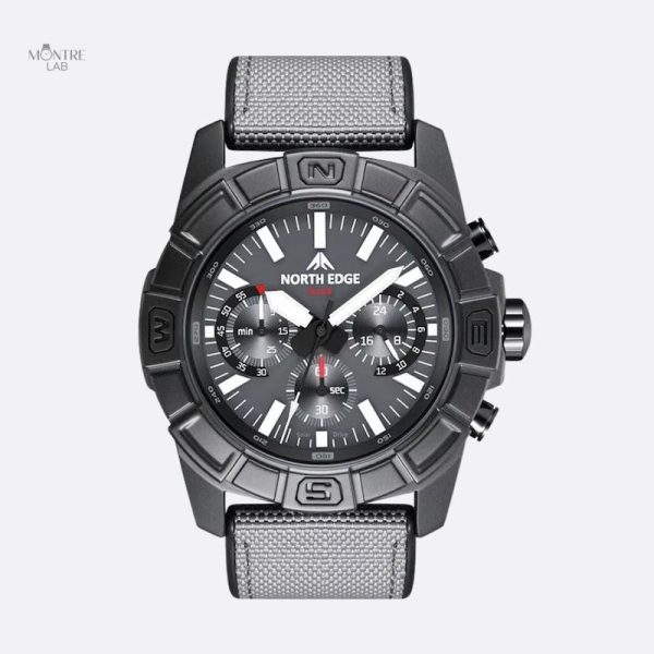 Montre Solaire Chronographe Homme