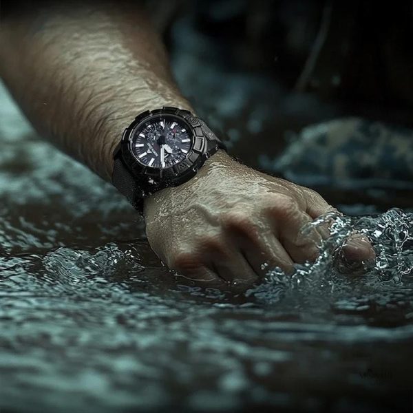 Chronographe Solaire pour Homme, design moderne
