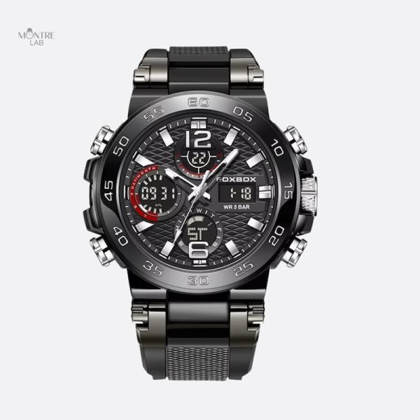 Montre Sport Homme Luxe Quartz 46mm