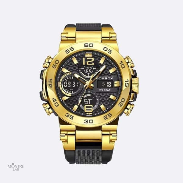 Montre 46mm avec design moderne et chic