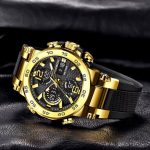Quartz luxe pour homme avec boîtier 46mm