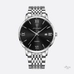Montre Homme Ultra-Fine en Acier, design minimaliste