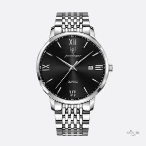 Montre Homme Ultra-Fine en Acier, design minimaliste