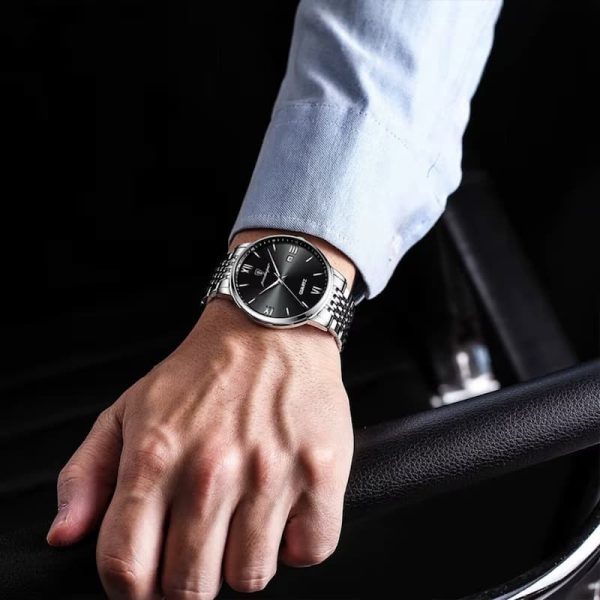 Montre raffinée avec un design épuré