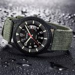 Montre militaire pour homme au design rétro élégant